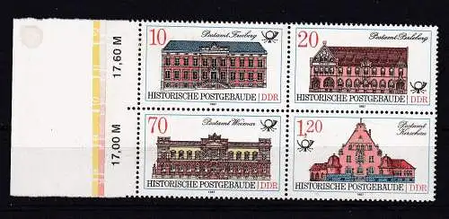 DDR  Nr 3067/70 VB Postfrisch / **