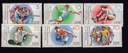 DDR  Nr 3111/16 Postfrisch / **