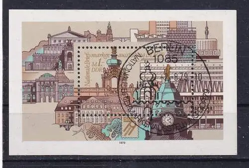 DDR  Nr Block 55 Gestempelt (Posten)