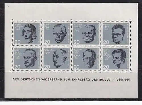 Bundesrep. Deutschland  Nr Block 3 Postfrisch / **