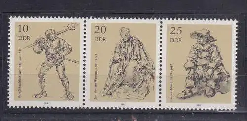 DDR  Nr W ZD 383 Postfrisch / **