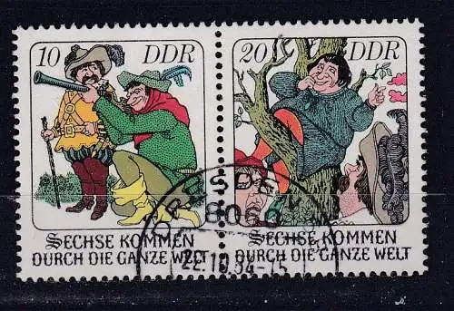 DDR  Nr W ZD 357 Gestempelt (Posten)