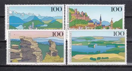 Bundesrep. Deutschland  Nr 1742/45 Postfrisch / **