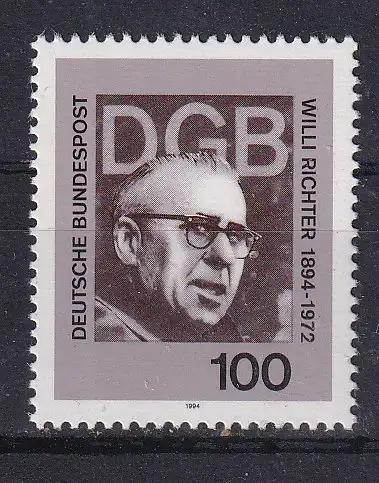 Bundesrep. Deutschland  Nr 1753 Postfrisch / **