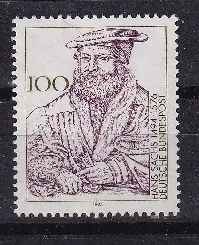 Bundesrep. Deutschland  Nr 1763 Postfrisch / **