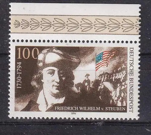 Bundesrep. Deutschland  Nr 1766 Postfrisch / **