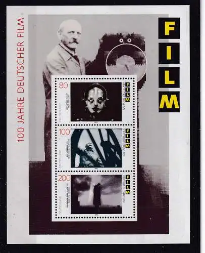 Bundesrep. Deutschland  Nr Block 33 Postfrisch / **