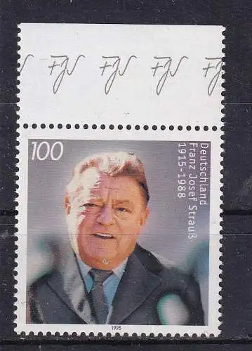 Bundesrep. Deutschland  Nr 1818 Postfrisch / **
