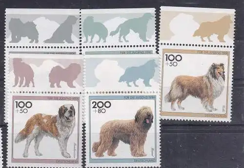 Bundesrep. Deutschland  Nr 1836/40 Postfrisch / **