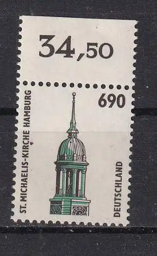 Bundesrep. Deutschland  Nr 1860 OR Postfrisch / **