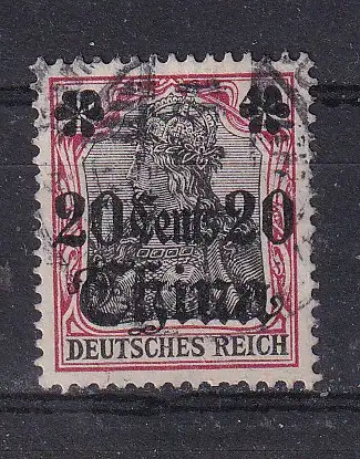 Dt. Ausl.-post China  Nr 42 Gestempelt (Posten)