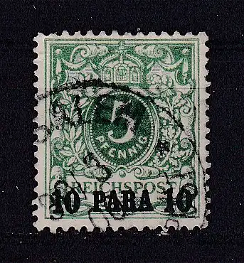 Dt. Ausl.-post Türkei  Nr 6 Gestempelt (Posten)