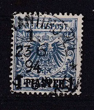 Dt. Ausl.-post Türkei  Nr 8 Gestempelt (Posten)