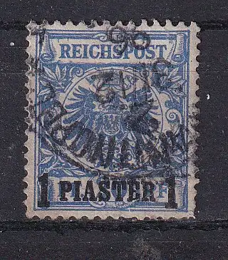 Dt. Ausl.-post Türkei  Nr 8 Gestempelt (Posten)