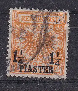 Dt. Ausl.-post Türkei  Nr 9 Gestempelt (Posten)