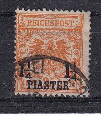 Dt. Ausl.-post Türkei  Nr 9 Gestempelt (Posten)