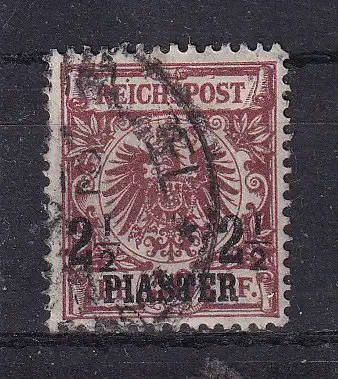 Dt. Ausl.-post Türkei  Nr 10 Gestempelt (Posten)