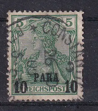 Dt. Ausl.-post Türkei  Nr 12 Gestempelt (Posten)