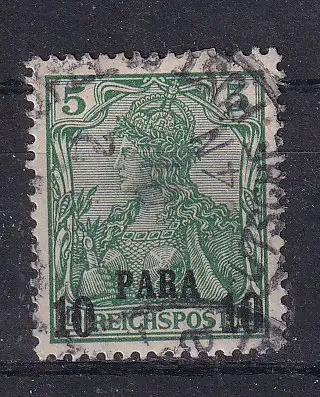 Dt. Ausl.-post Türkei  Nr 12 Gestempelt (Posten)