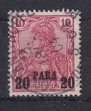 Dt. Ausl.-post Türkei  Nr 13 Gestempelt (Posten)