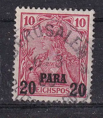 Dt. Ausl.-post Türkei  Nr 13 Gestempelt (Posten)