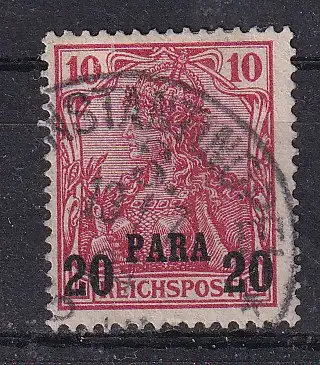 Dt. Ausl.-post Türkei  Nr 13 Gestempelt (Posten)