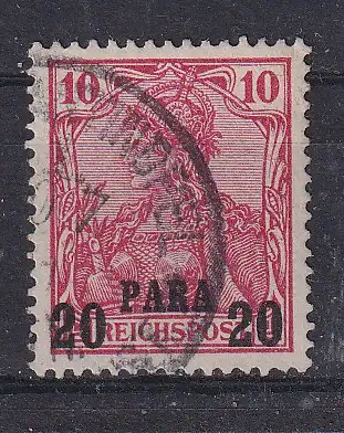 Dt. Ausl.-post Türkei  Nr 13 Gestempelt (Posten)