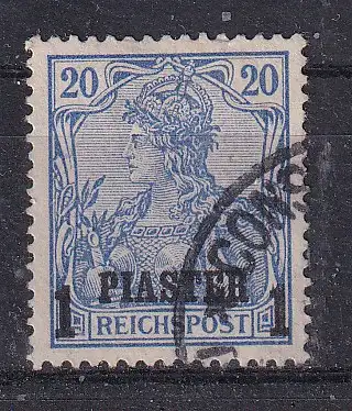 Dt. Ausl.-post Türkei  Nr 14 Gestempelt (Posten)