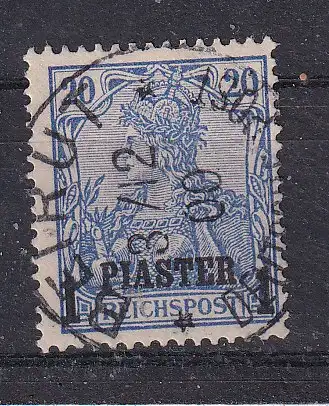 Dt. Ausl.-post Türkei  Nr 14 Gestempelt (Posten)