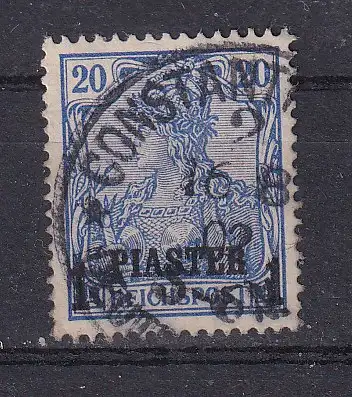 Dt. Ausl.-post Türkei  Nr 14 Gestempelt (Posten)