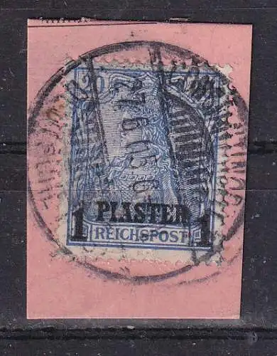 Dt. Ausl.-post Türkei  Nr 14 Gestempelt (Posten)