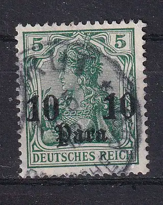 Dt. Ausl.-post Türkei  Nr 36 Gestempelt (Posten)