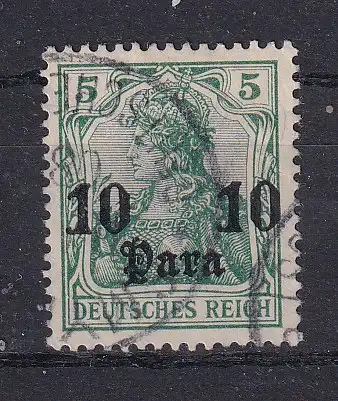 Dt. Ausl.-post Türkei  Nr 36 Gestempelt (Posten)