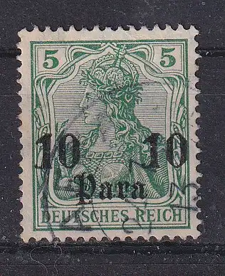 Dt. Ausl.-post Türkei  Nr 36 Gestempelt (Posten)