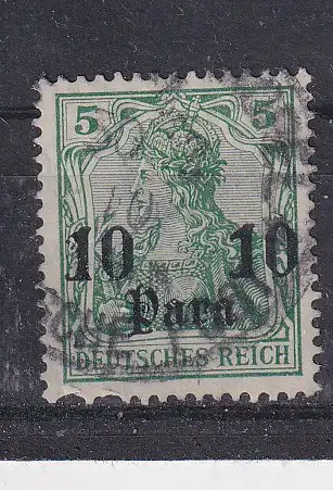 Dt. Ausl.-post Türkei  Nr 36 Gestempelt (Posten)