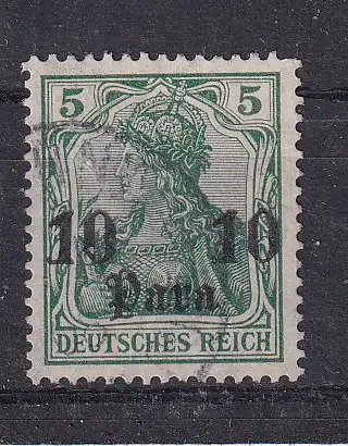 Dt. Ausl.-post Türkei  Nr 36 Gestempelt (Posten)