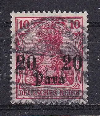 Dt. Ausl.-post Türkei  Nr 37 Gestempelt (Posten)