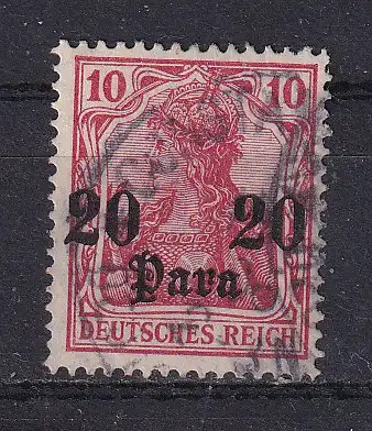 Dt. Ausl.-post Türkei  Nr 37 Gestempelt (Posten)