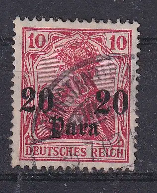 Dt. Ausl.-post Türkei  Nr 37 Gestempelt (Posten)