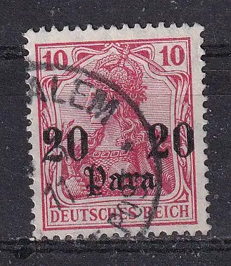 Dt. Ausl.-post Türkei  Nr 37 Gestempelt (Posten)