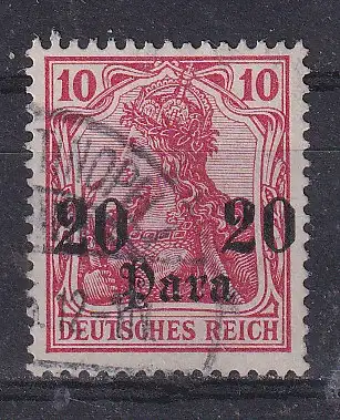 Dt. Ausl.-post Türkei  Nr 37 Gestempelt (Posten)