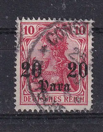 Dt. Ausl.-post Türkei  Nr 37 Gestempelt (Posten)