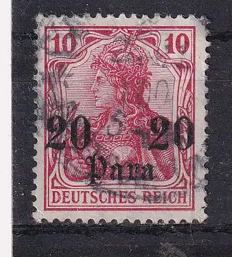 Dt. Ausl.-post Türkei  Nr 37 Gestempelt (Posten)