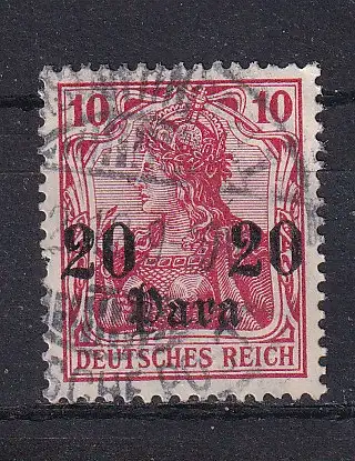 Dt. Ausl.-post Türkei  Nr 37 Gestempelt (Posten)