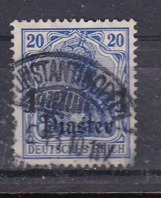 Dt. Ausl.-post Türkei  Nr 38 Gestempelt (Posten)