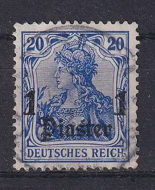 Dt. Ausl.-post Türkei  Nr 38 Gestempelt (Posten)