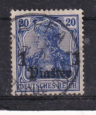 Dt. Ausl.-post Türkei  Nr 38 Gestempelt (Posten)