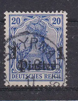 Dt. Ausl.-post Türkei  Nr 38 Gestempelt (Posten)