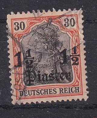 Dt. Ausl.-post Türkei  Nr 40 Gestempelt (Posten)