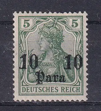 Dt. Ausl.-post Türkei  Nr 36 Falz / Gummimängel / *